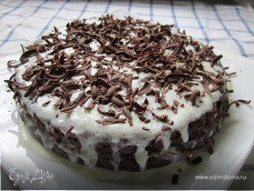 Шоколадный торт "Обыкновенное чудо"