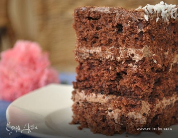 Шоколадный торт за 15 минут