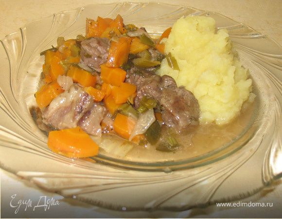 Irish Lamb stew (тушеная баранина)