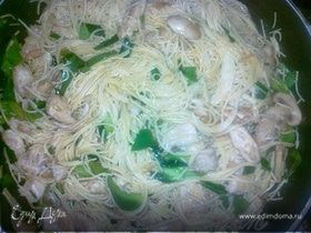 Куриная лапша - Chicken Chow Mein