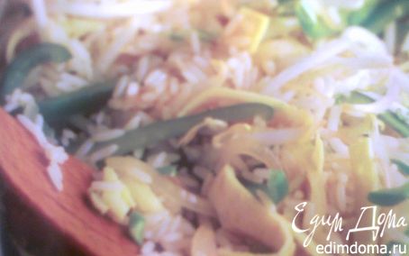 Рецепт Рис с яйцом и овощами- egg fu yung