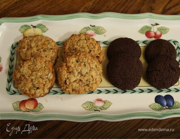 Овсяное печенье , пошаговый рецепт на ккал, фото, ингредиенты - Юлия Высоцкая