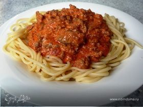 Спагетти Болоньез (экспресс вариант)