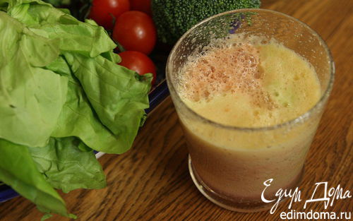 Рецепт Томатно-яблочный сок с цветной капустой и брокколи