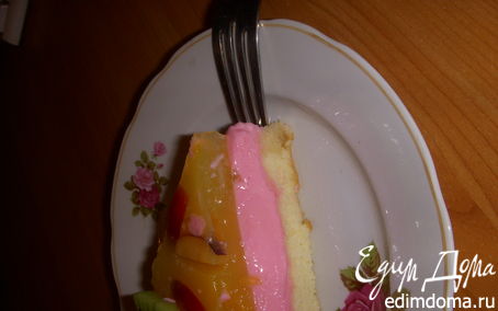 Рецепт Йогуртовый торт "Мультифрукт" в аэрогриле