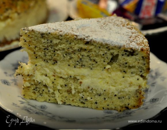 Маковый бисквит для торта — 5 лучших рецептов бисквита с маком