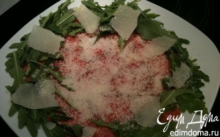 Рецепт Карпаччо из говядины