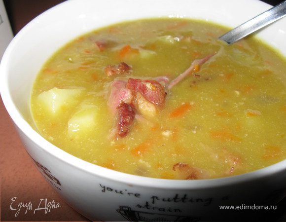 Как сварить вкусный и наваристый гороховый суп с курицей и грибами