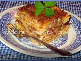 Лазанья-Lasagne alla bolognese (очень подробно)