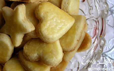 Рецепт Песочное печенье с ароматом лимона