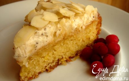 Рецепт Миндально-лимонный кекс