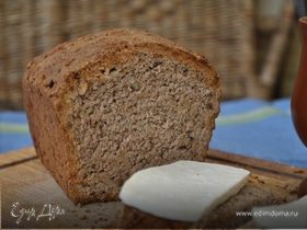 Пшенично-ржаной хлеб с орехами