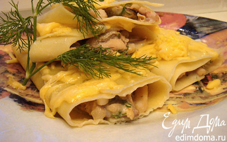 Рецепт Итальянские рулетики "Parma" с морепродуктами