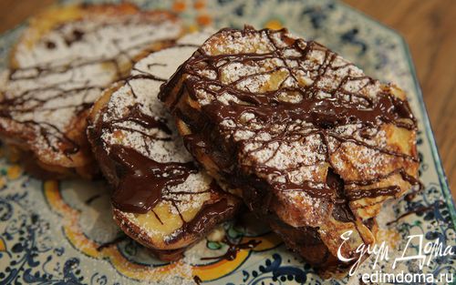Рецепт Шоколадные французские тосты