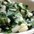Вегетарианский салат с мангольд