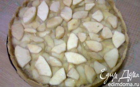 Рецепт Тарт с яблоками в карамели