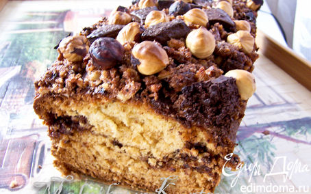 Рецепт Нью-Йоркский орехово-шоколадный кекс