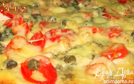 Рецепт Пицца "Итальянское наслаждение"