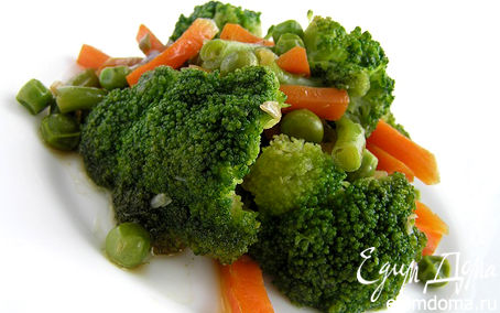 Рецепт Зеленое рагу с имбирем и морковью