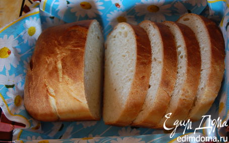 Рецепт Молочный хлеб в хлебопечке