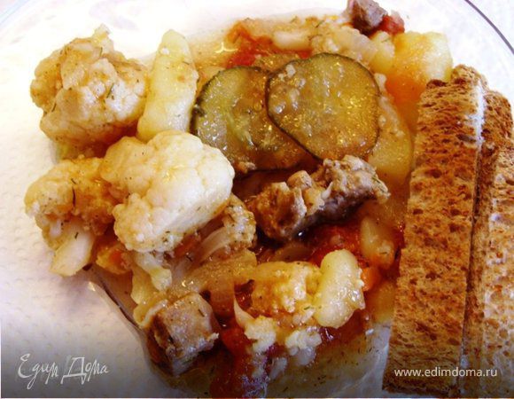 Солянка из капусты с мясом - вкусный рецепт с фото, как приготовить пошагово