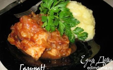 Рецепт Рыба, запеченная в пиве с розмарином