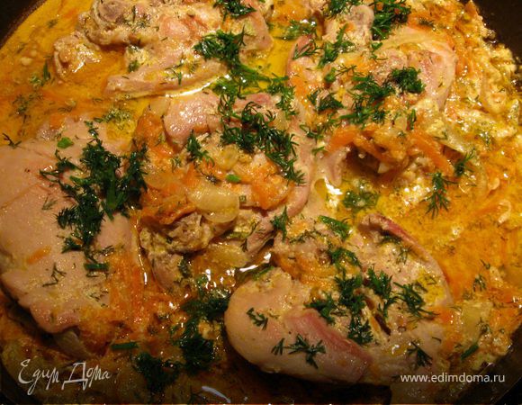 Куриные бедра, жареные на сковороде рецепт с фото пошагово - демонтаж-самара.рф