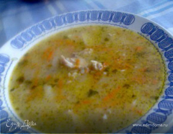 Рецепт: Гороховый суп с кроликом - Нежный,очень наваристый и вкусный суп.