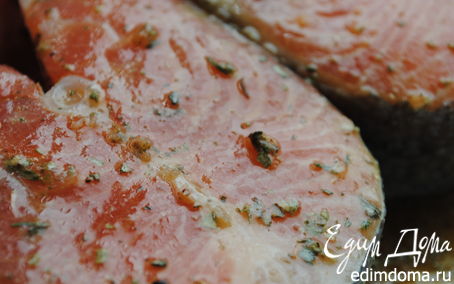 Рецепт Жареный лосось