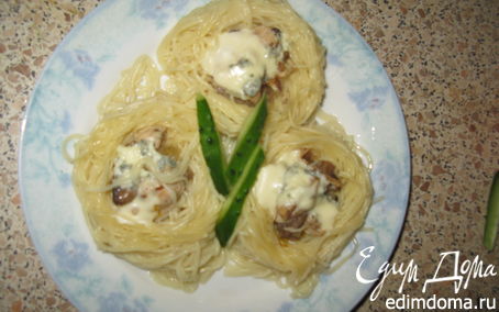 Рецепт Пять блюд из курицы.№2 - Гнёзда