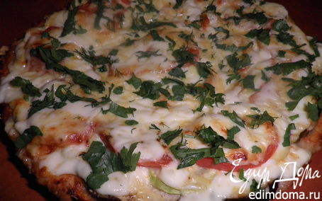 Рецепт Пицца "Вегетарианская"