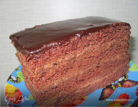 Шоколадный торт Прага в домашних условиях