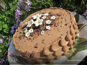 Торт "Шоколадные тучки"