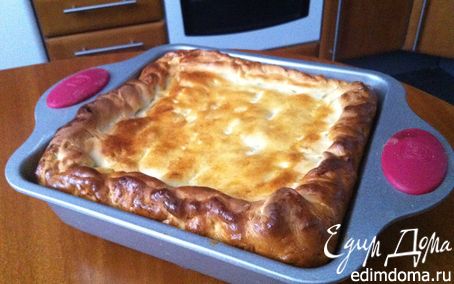 Рецепт Щавелевый пирог с творожным сыром