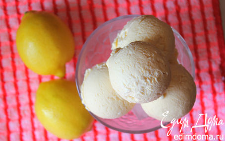 Рецепт Цитрусовое мороженое (лимон и лайм)