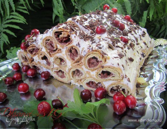 Торт “Монастырская изба“ на скорую руку: рецепт вкусного десерта без выпечки