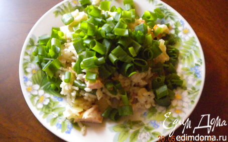 Рецепт Рис с имбирём, овощами и куриной грудкой