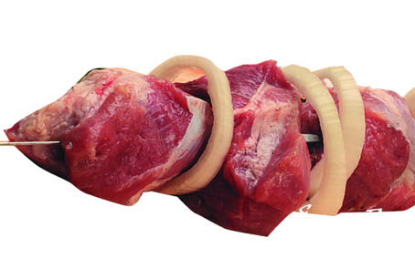 Рецепт Шашлык из свиной корейки на косточке в кефирном маринаде