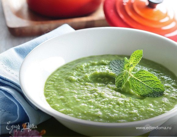 Суп со шпинатом и зеленым горошком - рецепт с фотографиями - Patee. Рецепты