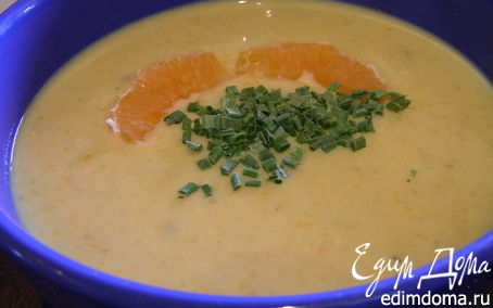 Рецепт Крем-суп из кабачков с апельсином и тимьяном