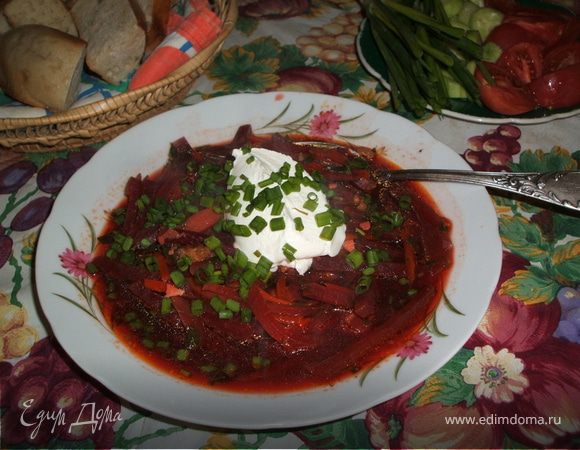 Свекольник классический с мясом - пошаговый рецепт с фото на уральские-газоны.рф