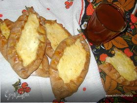 Калитки с картофельно-сырной начинкой