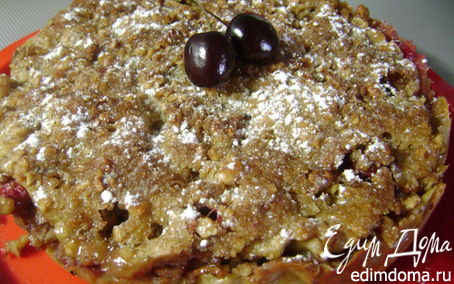 Рецепт Фруктово-ягодный пирог с хрустящей корочкой