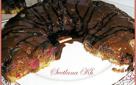 Рецепт Шоколадно-вишневый кекс
