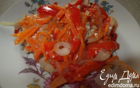 Рецепт Пикша под овощным маринадом