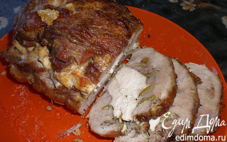 Рецепт Буженина свиная с куриной грудкой