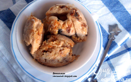 Рецепт Вкуснейшее мороженое с кедровыми орехами