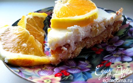 Рецепт Чизкейк с сыром лабне и апельсинами