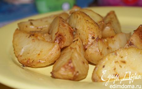 Рецепт Запеченный картофель в горчичном маринаде