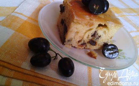 Рецепт Ромовые пирожные с черносливом и цукатами